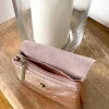 Hot Porte-Monnaie Dore Rose Anissa Femmes Porte-Monnaie