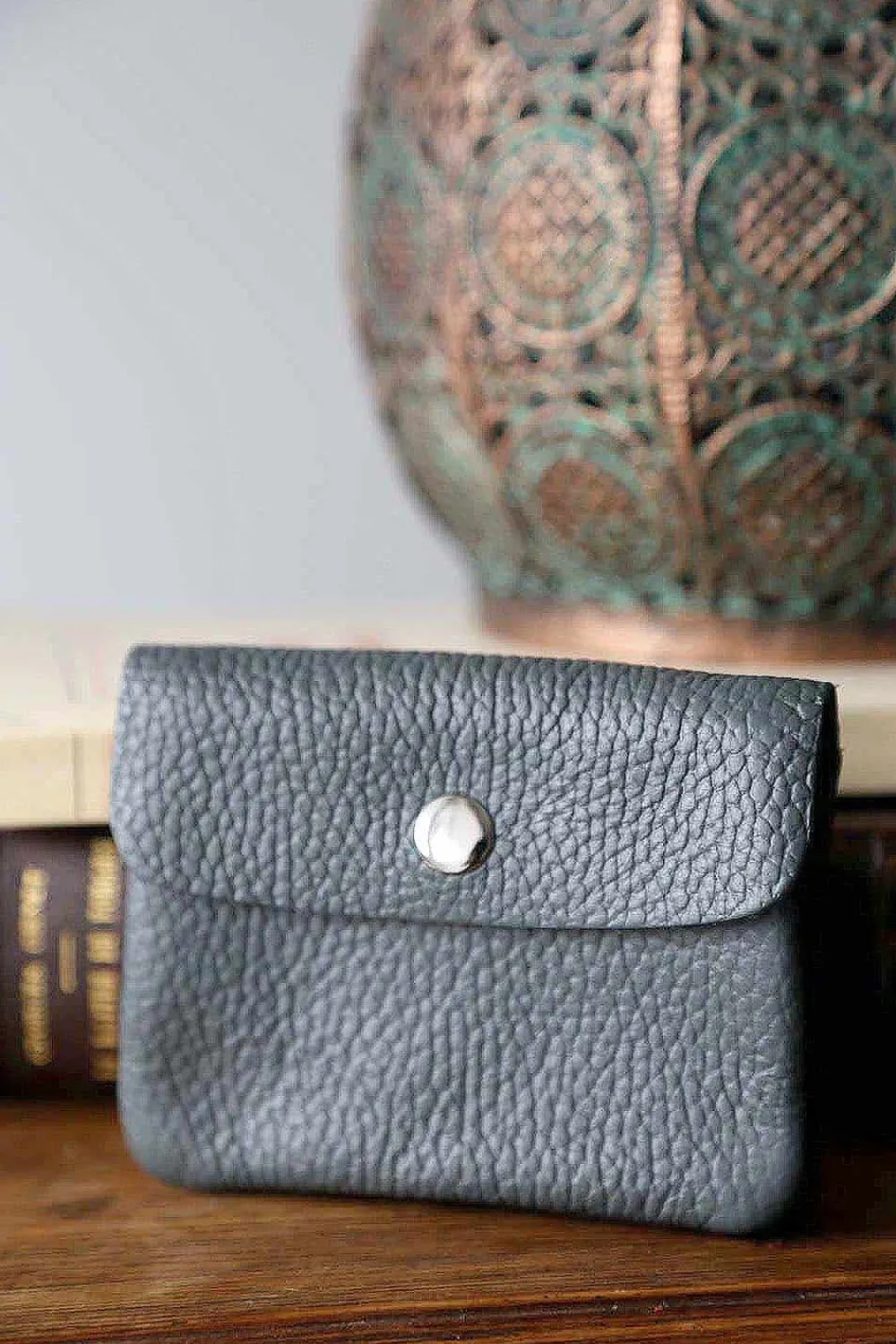 Cheap Porte-Monnaie Gris Chayna Femmes Porte-Monnaie