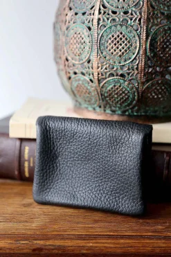 Hot Porte-Monnaie Noir Chayna Femmes Porte-Monnaie