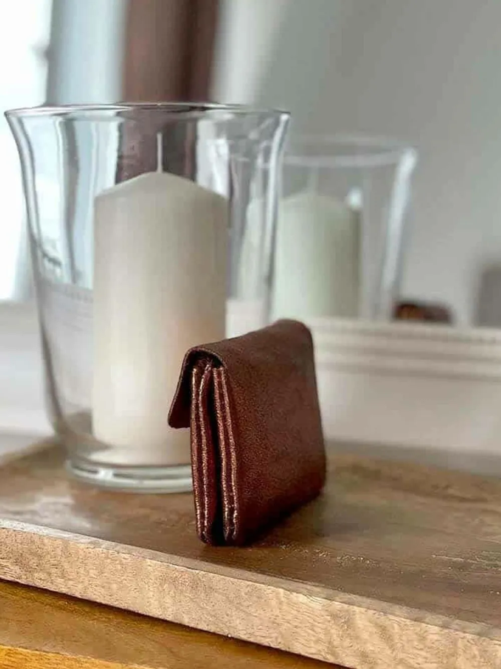 Shop Porte-Monnaie Orange Rouille Anissa Femmes Porte-Monnaie