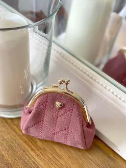 Shop Porte-Monnaie Rose Lumi Femmes Porte-Monnaie