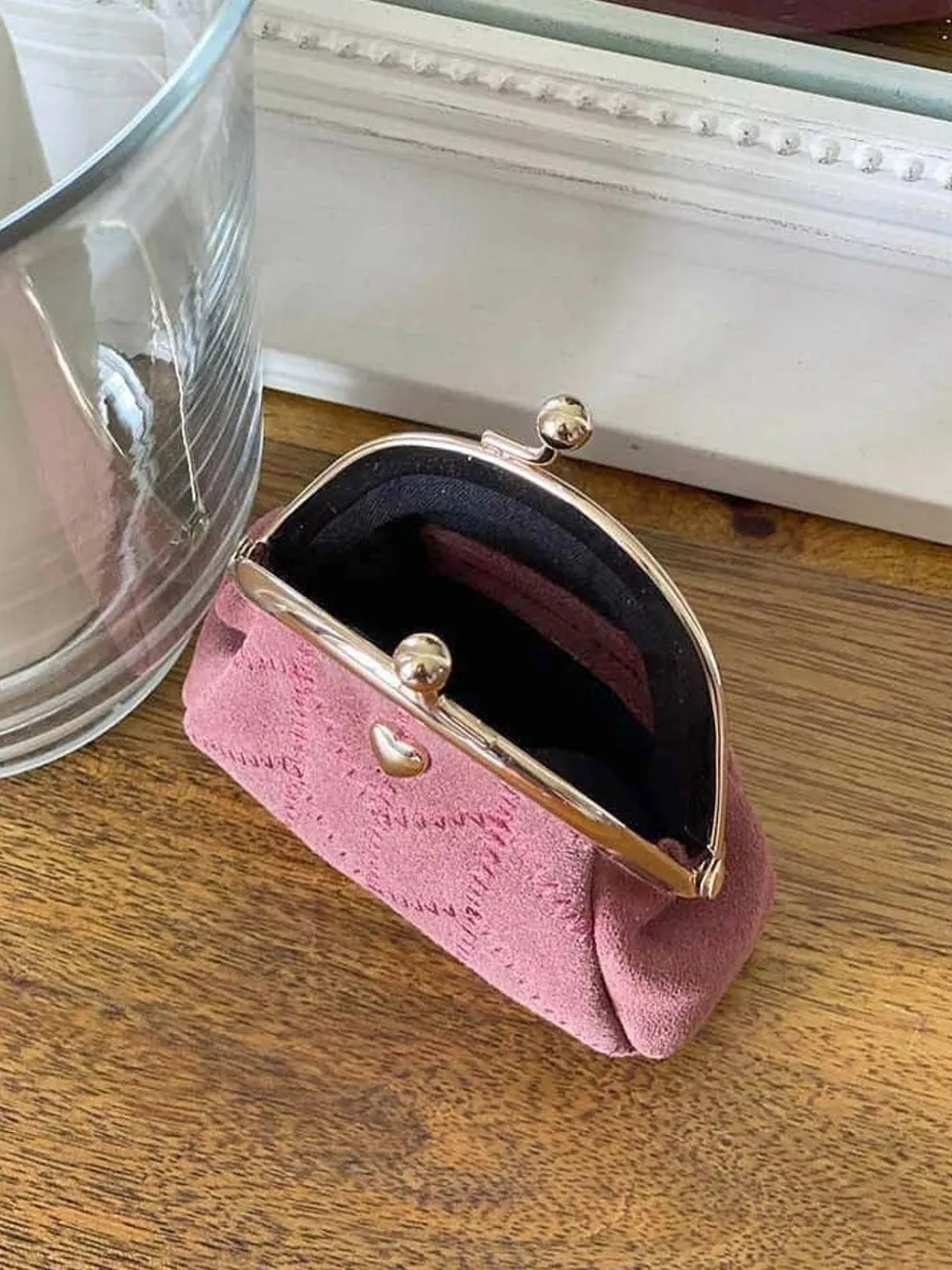 Shop Porte-Monnaie Rose Lumi Femmes Porte-Monnaie