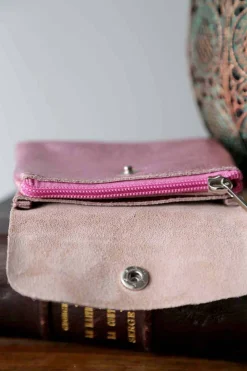 Online Porte-Monnaie Rose Pastel Awa Femmes Porte-Monnaie