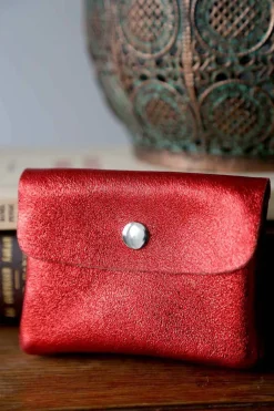 Shop Porte-Monnaie Rouge Awa Femmes Porte-Monnaie