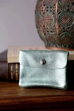 Sale Porte-Monnaie Vert Eau Pastel Awa Femmes Porte-Monnaie