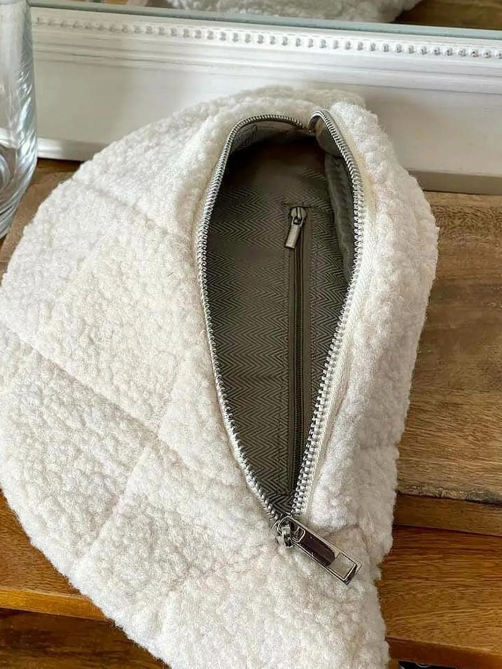 Fashion Sac Banane Beige Solvig Femmes Sac Banane