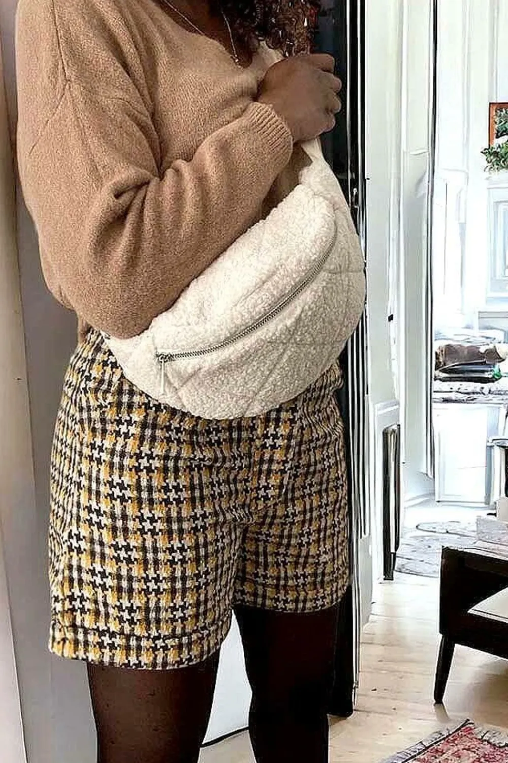 Fashion Sac Banane Beige Solvig Femmes Sac Banane