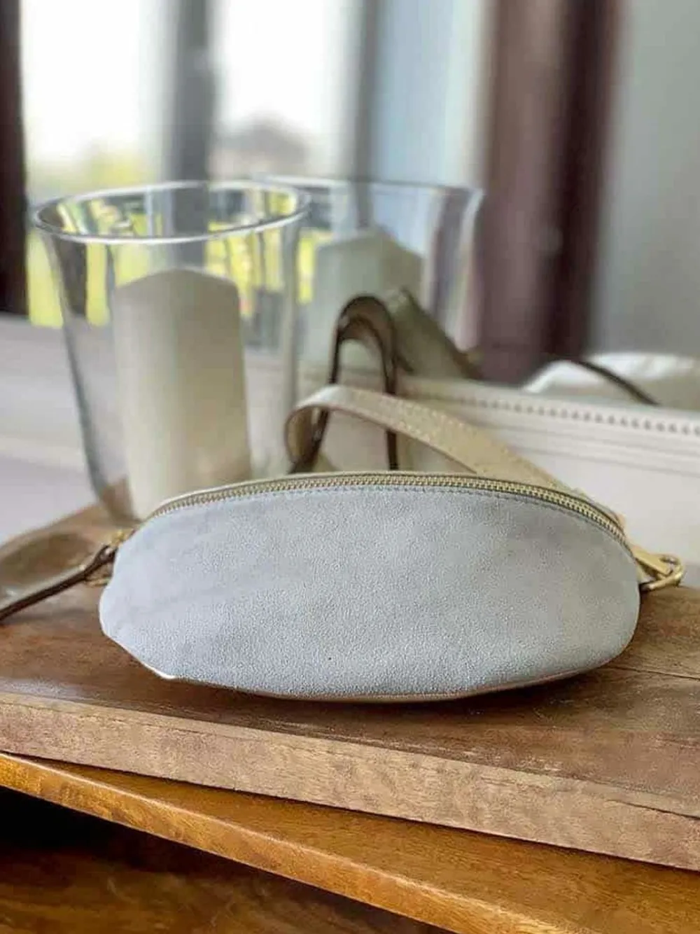 Shop Sac Banane Bleu Ciel Vaelle Femmes Sac Banane