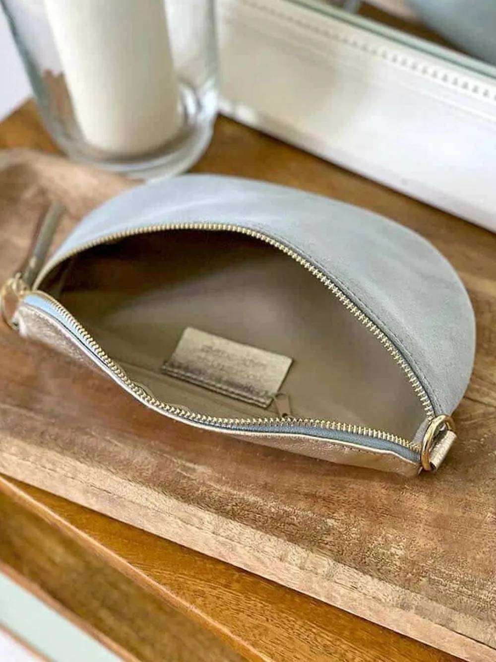 Shop Sac Banane Bleu Ciel Vaelle Femmes Sac Banane