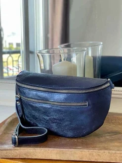 New Sac Banane Bleu Marine June Femmes Sac Banane