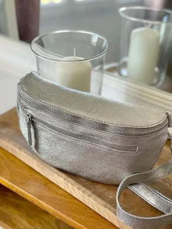 Outlet Sac Banane Gris June Femmes Sac Banane