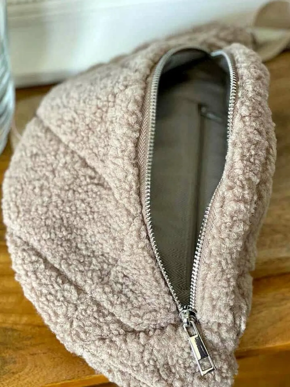 Shop Sac Banane Marron Taupe Solvig Femmes Sac Banane