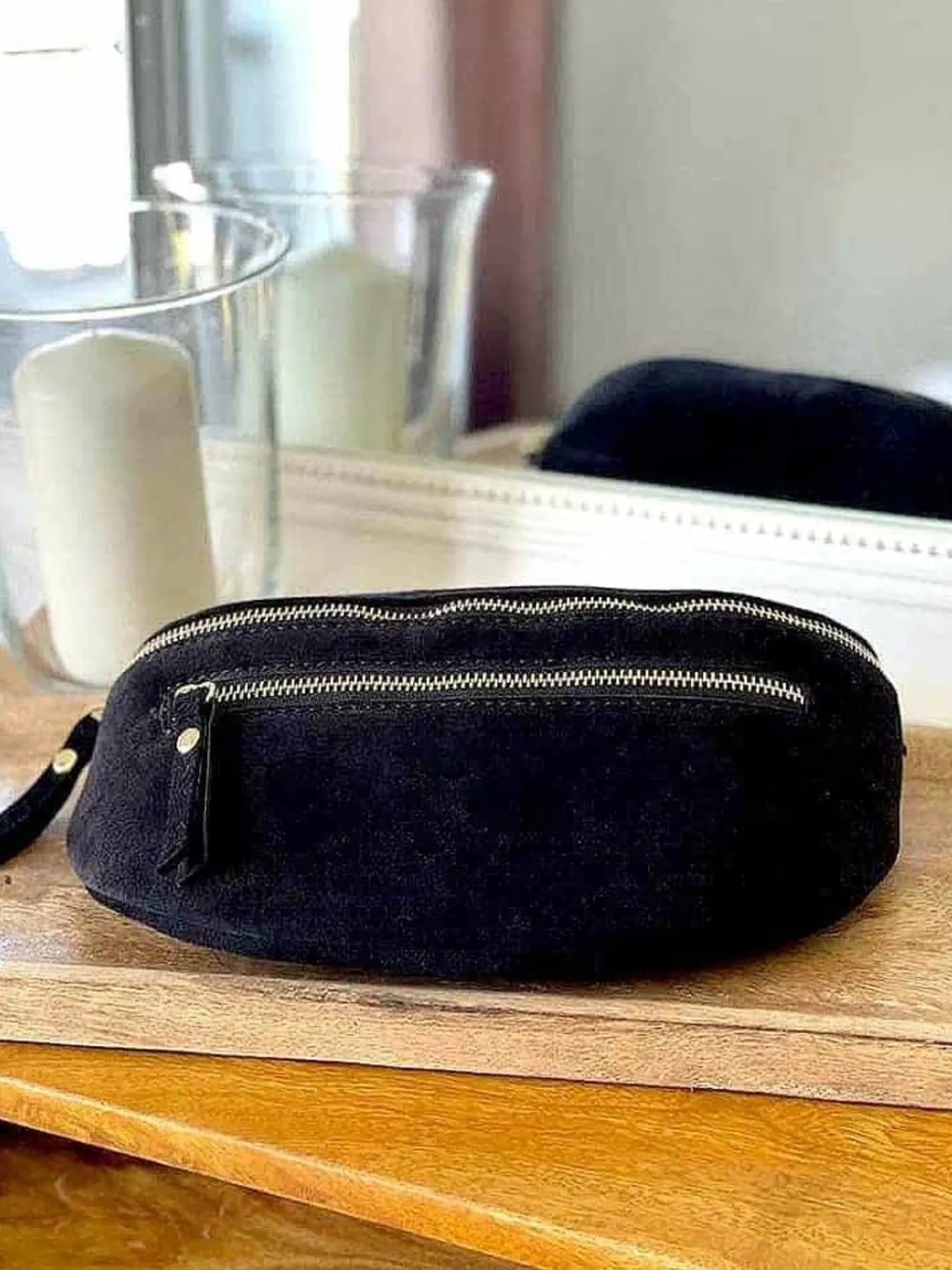 Fashion Sac Banane Noir Dana Femmes Sac Banane