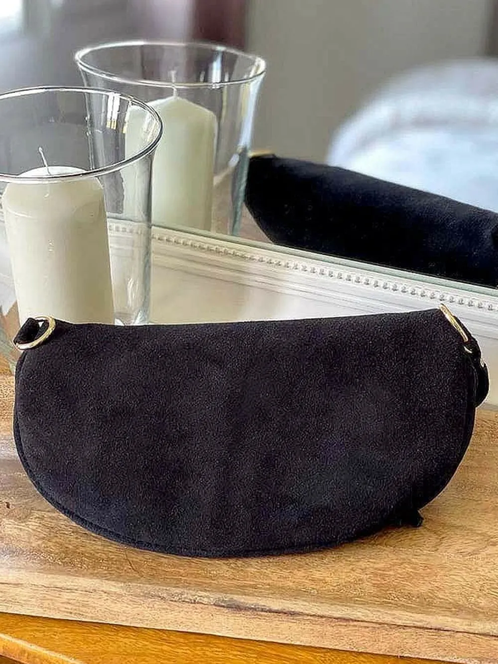Fashion Sac Banane Noir Dana Femmes Sac Banane