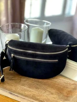 Fashion Sac Banane Noir Dana Femmes Sac Banane
