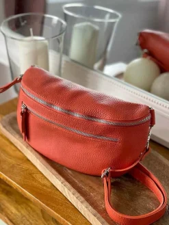 Discount Sac Banane Orange Chelby Femmes Sac Banane
