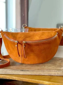 New Sac Banane Orange Xl Anika Femmes Sac Banane