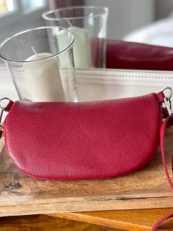 Shop Sac Banane Rouge Cerise Chelby Femmes Sac Banane