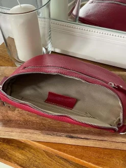 Shop Sac Banane Rouge Cerise Chelby Femmes Sac Banane