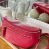 Best Sale Sac Banane Rouge Chelby Femmes Sac Banane