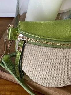 Sale Sac Banane Vert Anis Ojala Femmes Sac Banane