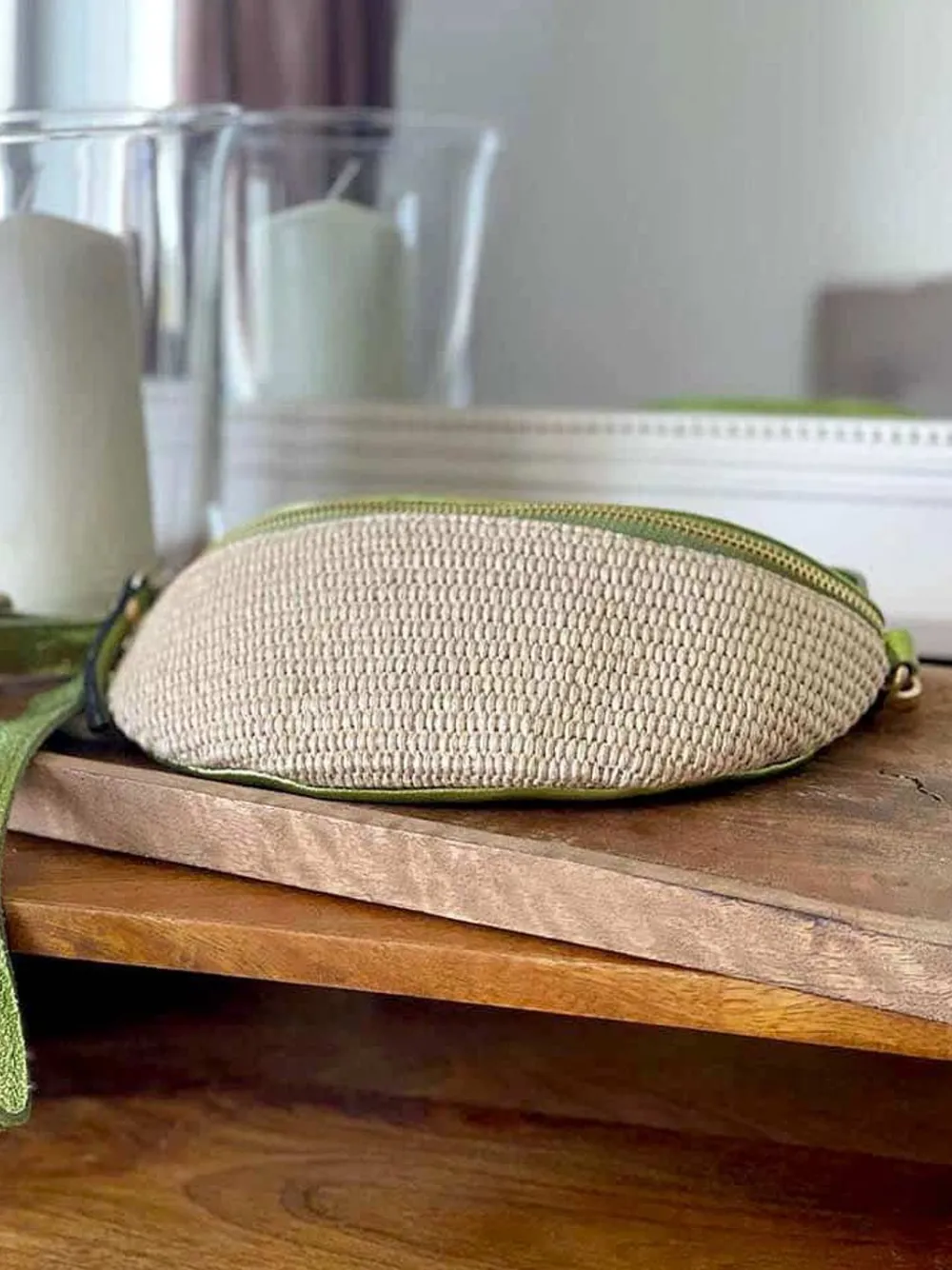 Sale Sac Banane Vert Anis Ojala Femmes Sac Banane