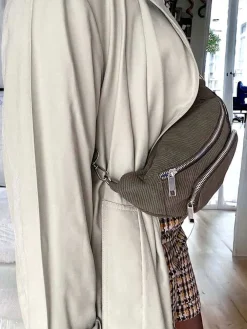 Discount Sac Banane Vert Kaki Estela Femmes Sac Banane