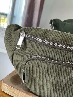 Discount Sac Banane Vert Kaki Estela Femmes Sac Banane