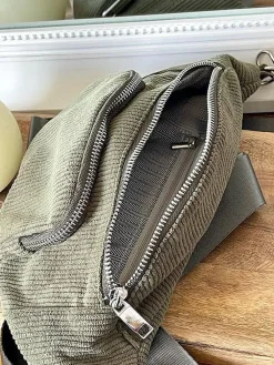 Discount Sac Banane Vert Kaki Estela Femmes Sac Banane