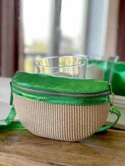 Cheap Sac Banane Vert Mila Femmes Sac Banane