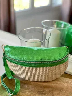 Cheap Sac Banane Vert Mila Femmes Sac Banane