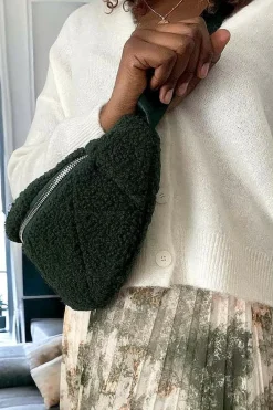 Discount Sac Banane Vert Solvig Femmes Sac Banane