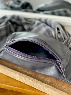 Outlet Sac Banane Violet Blake Homme Sac Homme