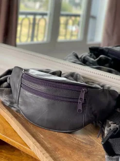 Outlet Sac Banane Violet Blake Homme Sac Homme