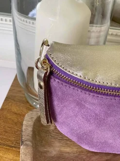 Fashion Sac Banane Violet Lilas Vaelle Femmes Sac Banane