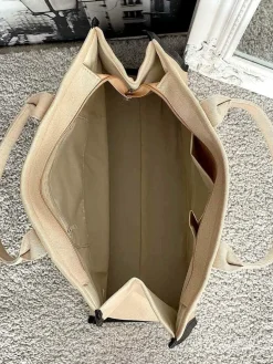 Store Sac Beige Ecru Miranda Femmes Sac Format A4 Et +