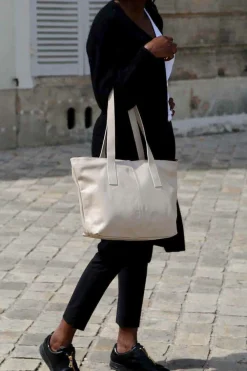 New Sac Beige Noemie Femmes Sac Format A4 Et +