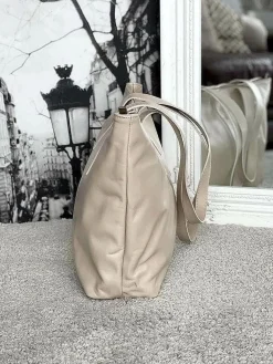 New Sac Beige Noemie Femmes Sac Format A4 Et +