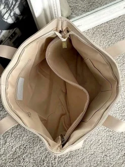 New Sac Beige Noemie Femmes Sac Format A4 Et +