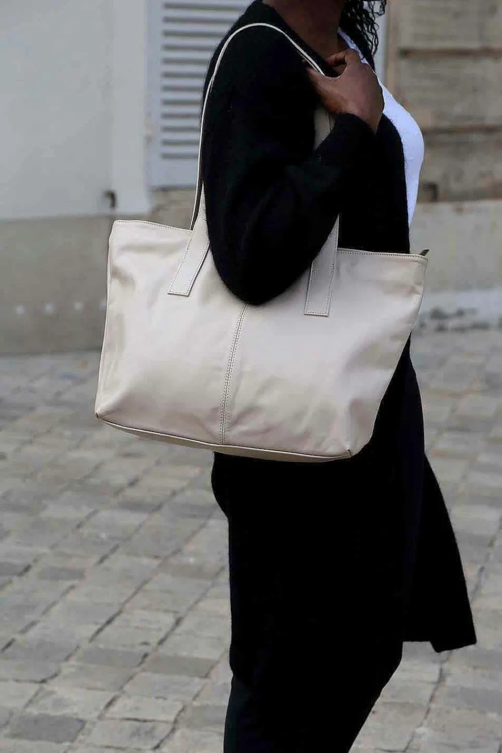 New Sac Beige Noemie Femmes Sac Format A4 Et +