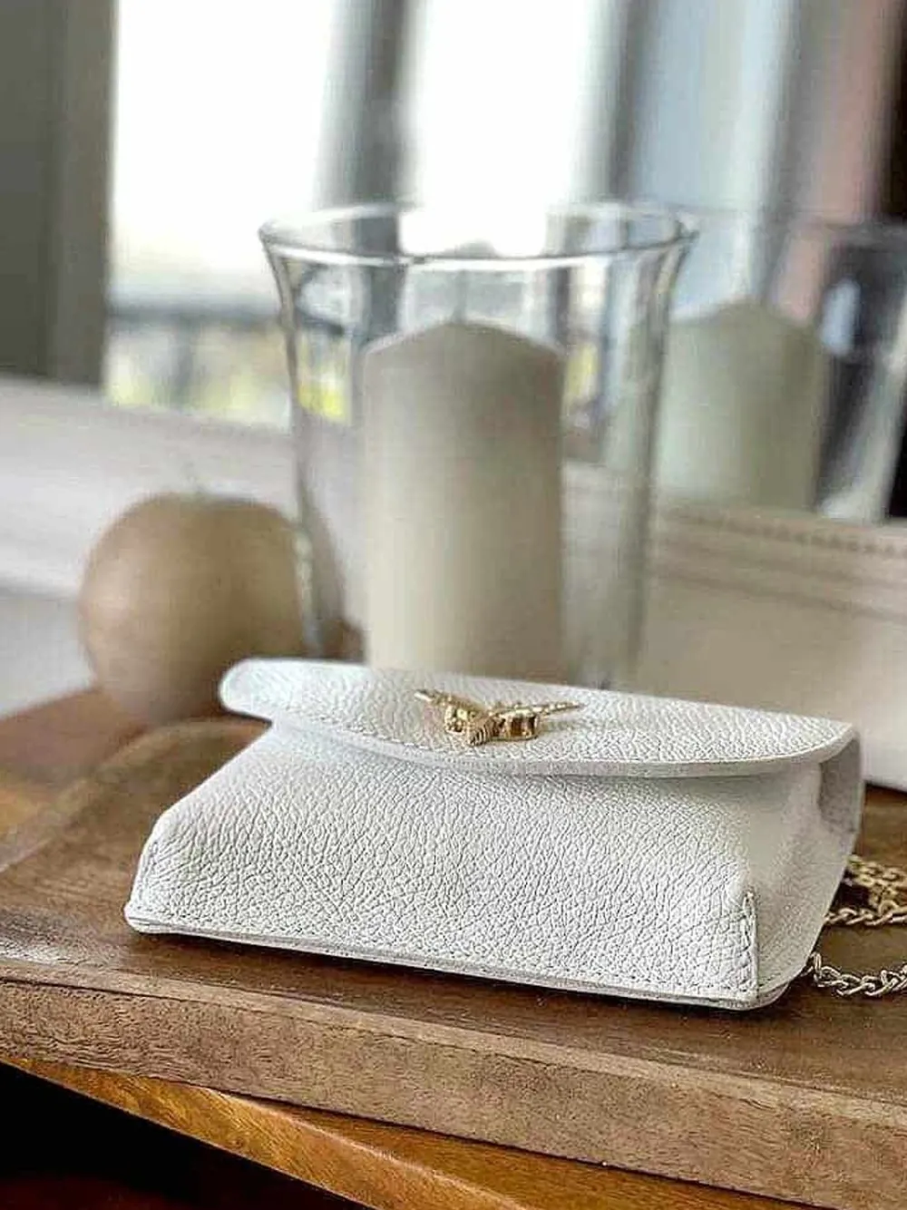Fashion Sac Blanc Ilona Femmes Sac Porte Epaule Avec Sangle
