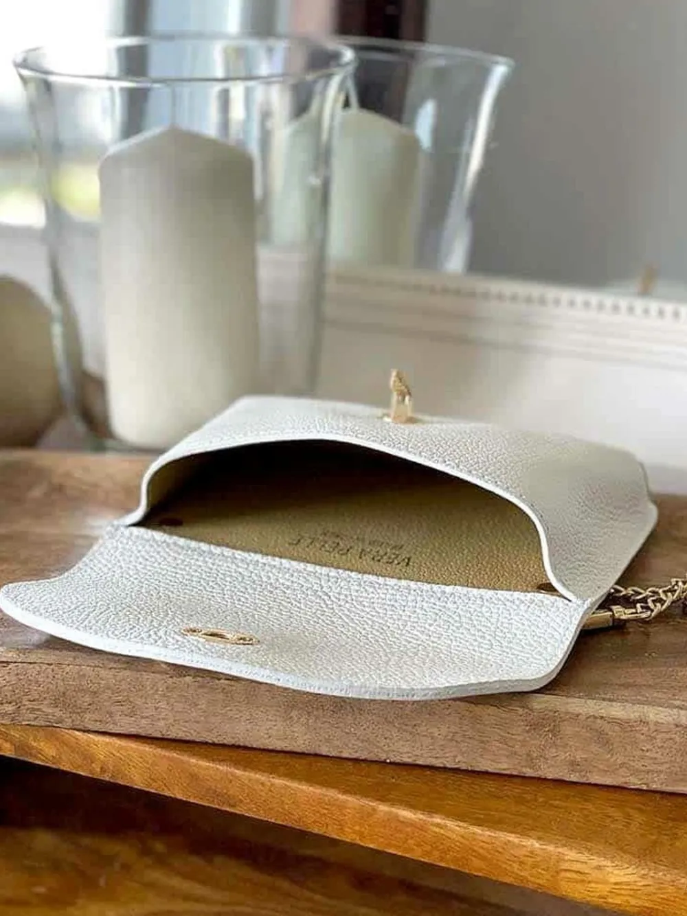 Fashion Sac Blanc Ilona Femmes Sac Porte Epaule Avec Sangle