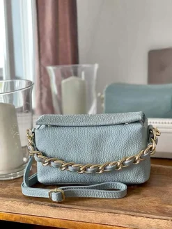 Hot Sac Bleu Ciel Clover Femmes Sac Porte Epaule Avec Sangle