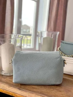 Hot Sac Bleu Ciel Clover Femmes Sac Porte Epaule Avec Sangle