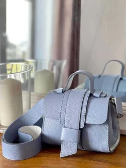Clearance Sac Bleu Ciel Drixy Femmes Sac Porte Epaule Avec Sangle