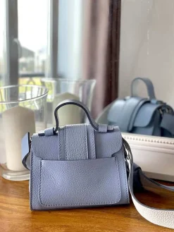 Clearance Sac Bleu Ciel Drixy Femmes Sac Porte Epaule Avec Sangle