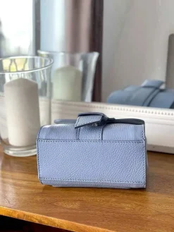 Clearance Sac Bleu Ciel Drixy Femmes Sac Porte Epaule Avec Sangle