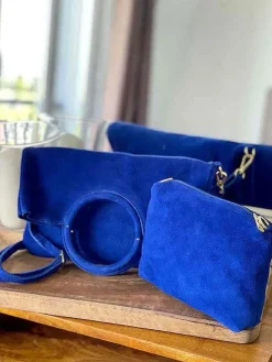 Hot Sac Bleu Flash Marina Femmes Petit Sac