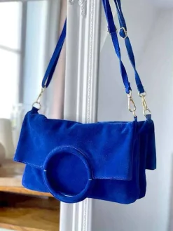 Hot Sac Bleu Flash Marina Femmes Petit Sac