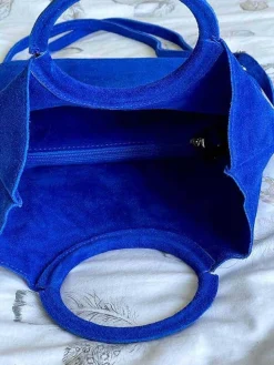 Hot Sac Bleu Flash Marina Femmes Petit Sac